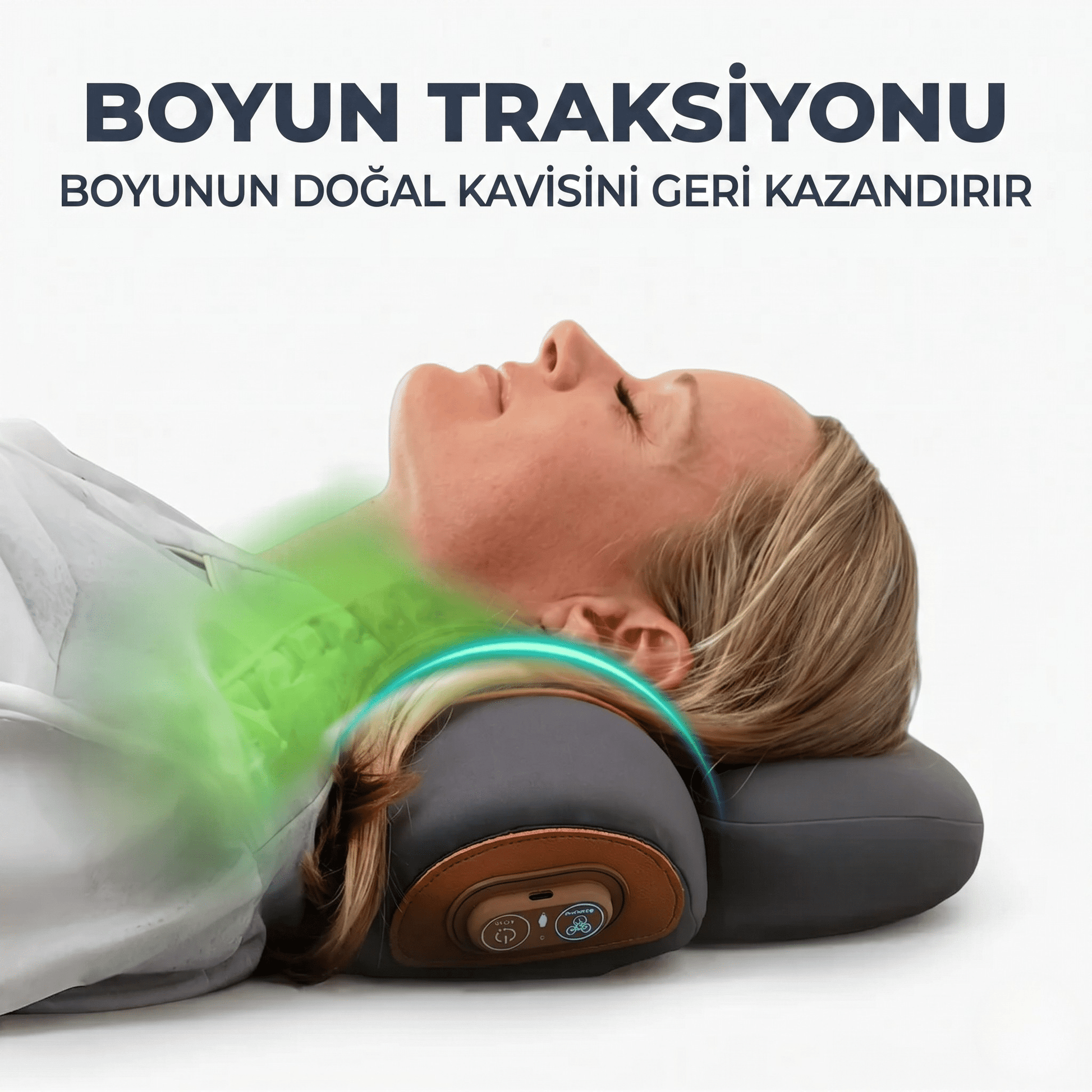 ZAEN™ Calex I Boyun Düzeltici Isı Terapili Masaj Yastığı - ZAEN®