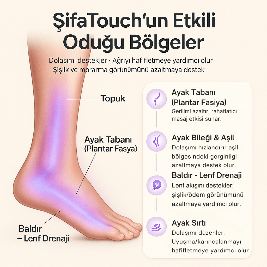 ZAEN™ 3’ü 1 Arada Ayak Masaj ve Terapi Cihazı - ZAEN®
