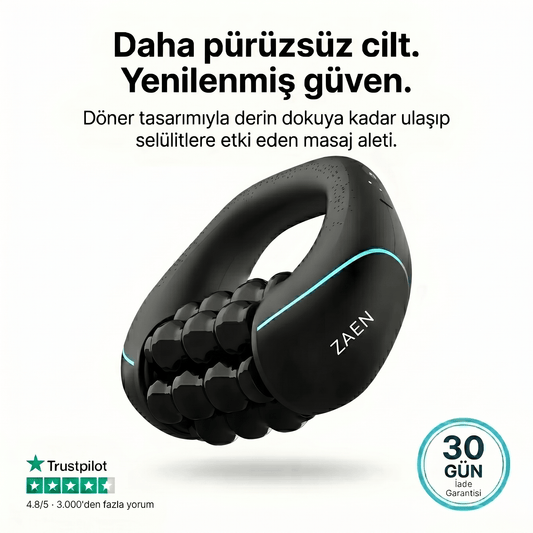 ZAEN™ Chirp™ | Evde Selülit Masajı – Pürüzsüz & Sıkı Görünüm - ZAEN®