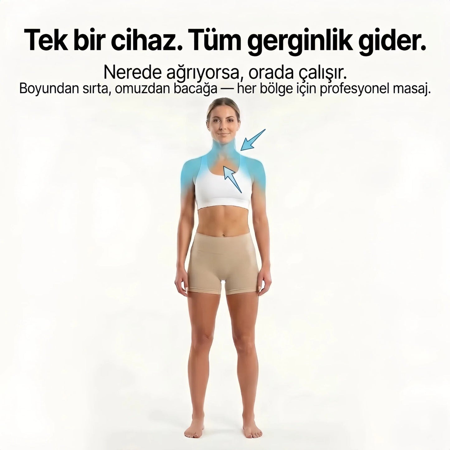 ZAEN™ NeckPro — Profesyonel Boyun & Omuz Masaj Aleti - ZAEN®