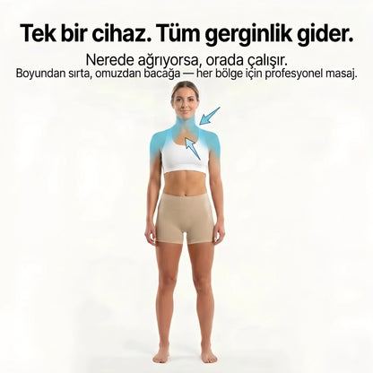 ZAEN™ NeckPro — Profesyonel Boyun & Omuz Masaj Aleti - ZAEN®